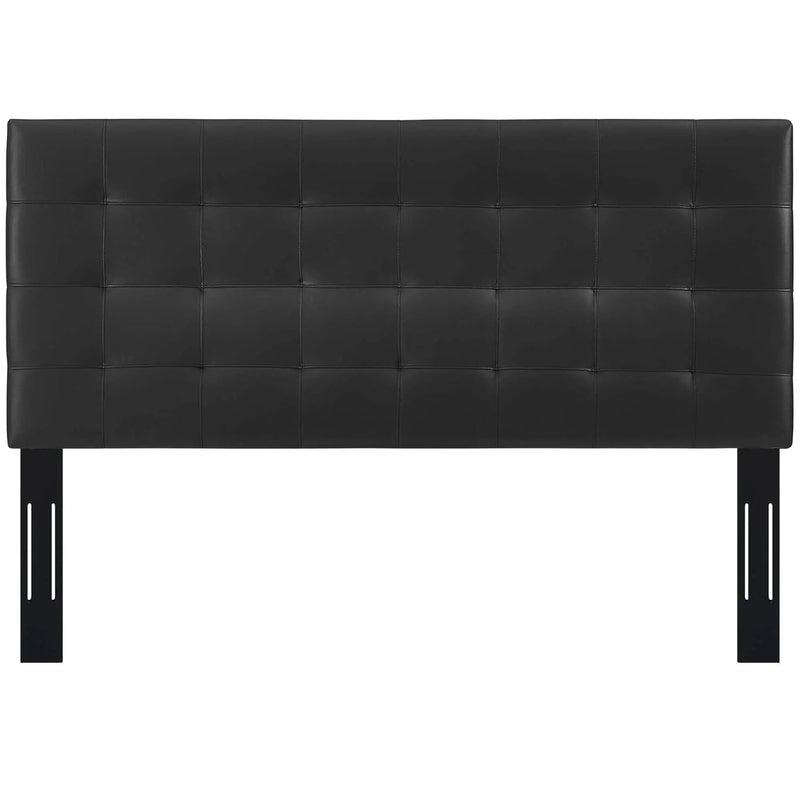 Paisley Tufted Upholstered Faux Leather Full/Queen Headboard by Modway by HouseOfZazla
