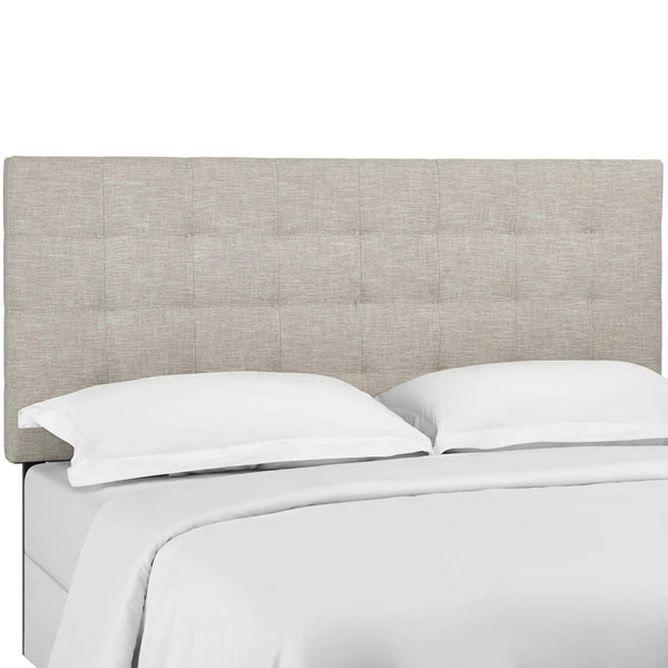Paisley Tufted Upholstered Linen King and California King Headboard