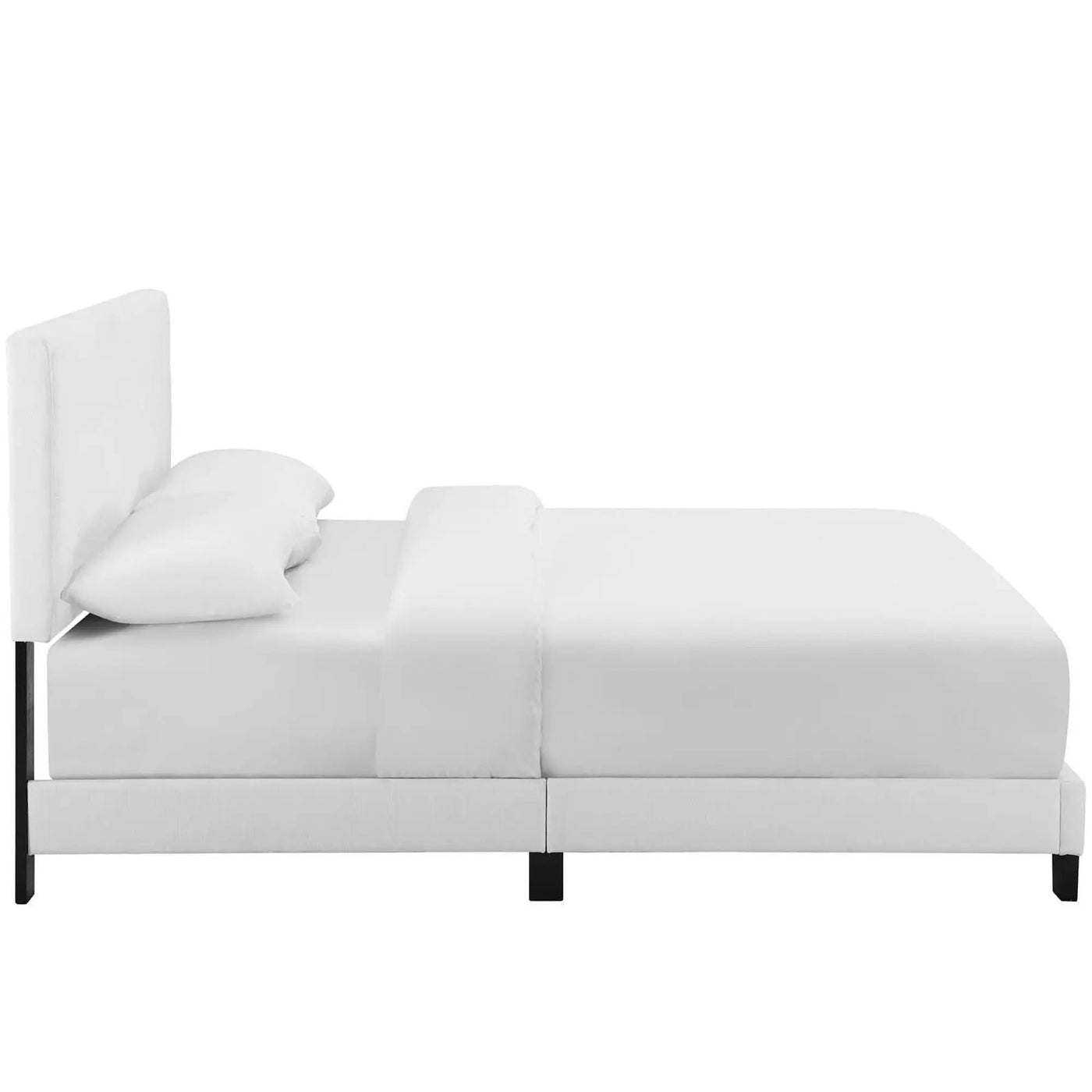 Melanie Tufted Button Upholstered Fabric Queen Platform Bed by Modway by HouseOfZazla