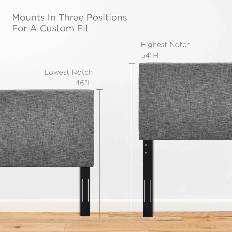 Taylor Upholstered Linen Fabric Full / Queen Headboard by Modway by HouseOfZazla