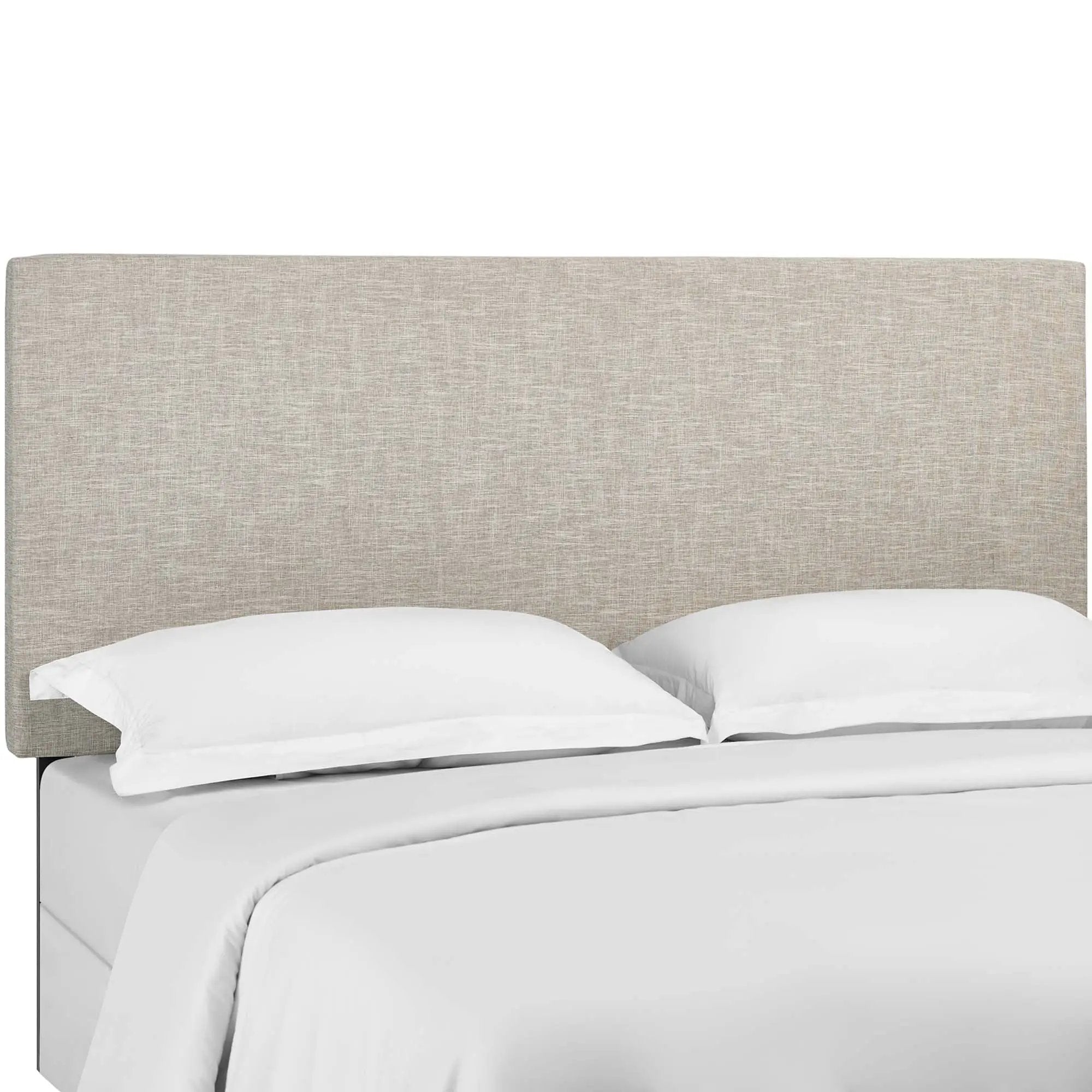 Taylor Upholstered Linen Fabric King and California King Headboard by Modway by HouseOfZazla