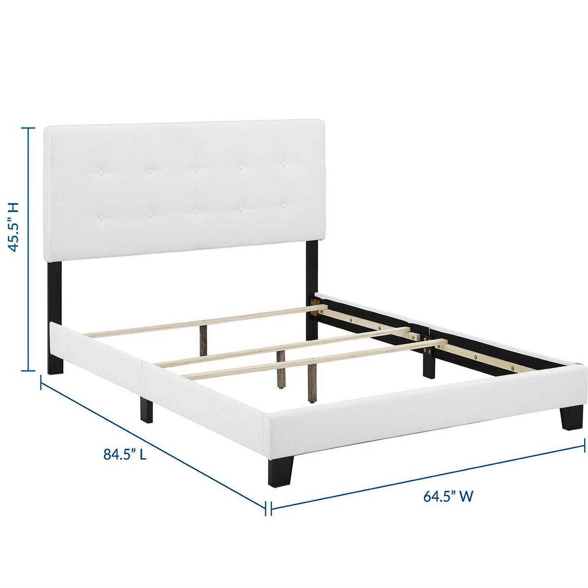 Amira Upholstered Fabric Bed by Modway, photo 9 of 21