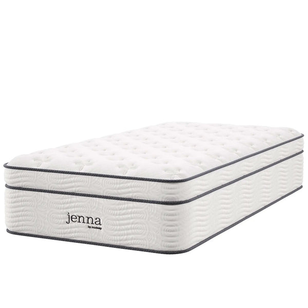 Jenna 14" Innerspring and Foam Mattress by Modway