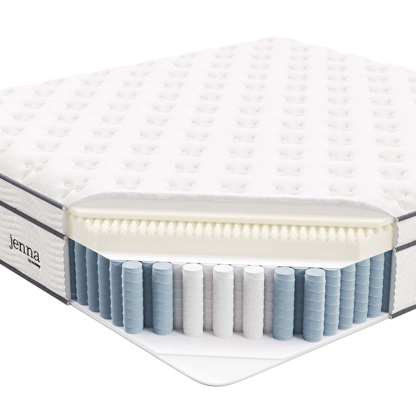 Jenna 14" Innerspring and Foam Mattress by Modway by HouseOfZazla