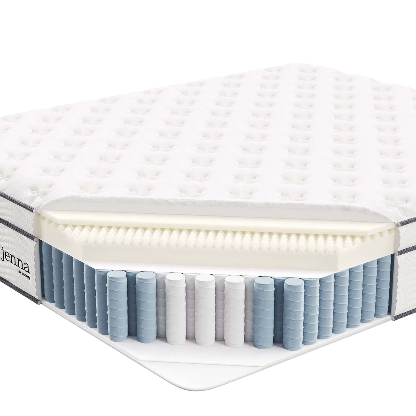 Jenna 14" Innerspring and Foam Mattress by Modway by HouseOfZazla