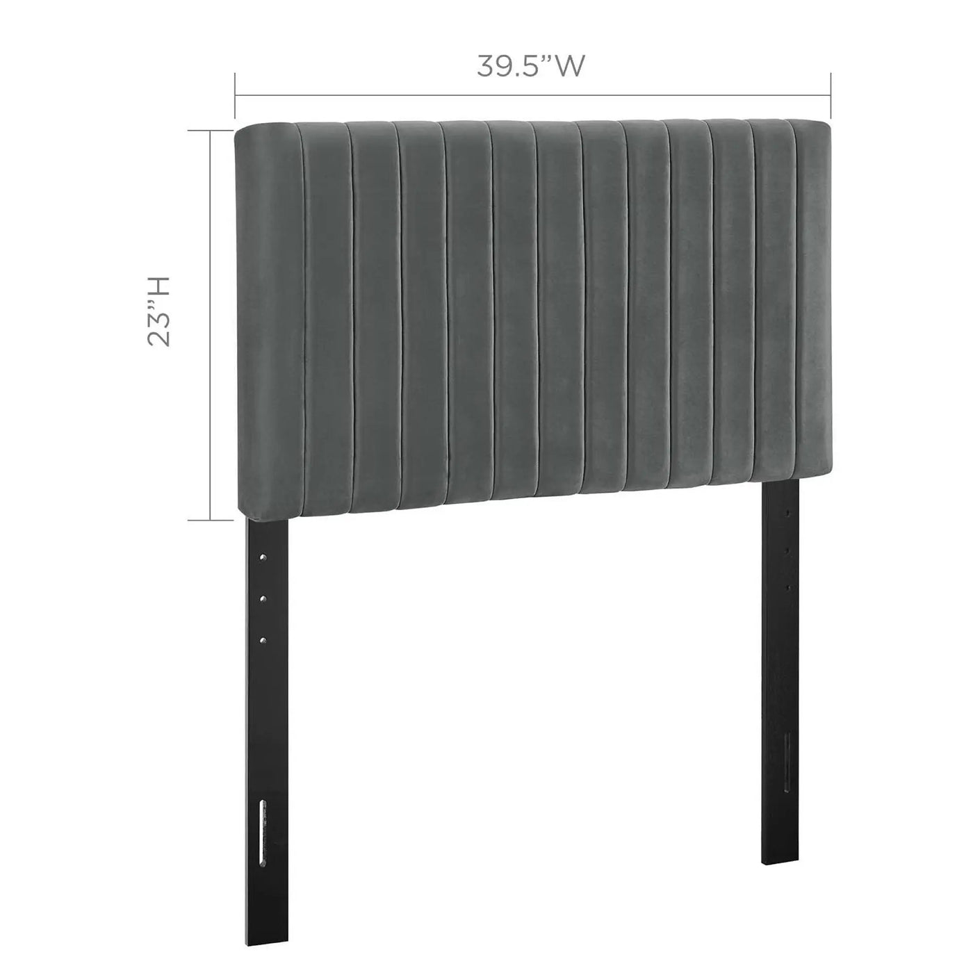 Keira Performance Velvet Twin Headboard by Modway by HouseOfZazla
