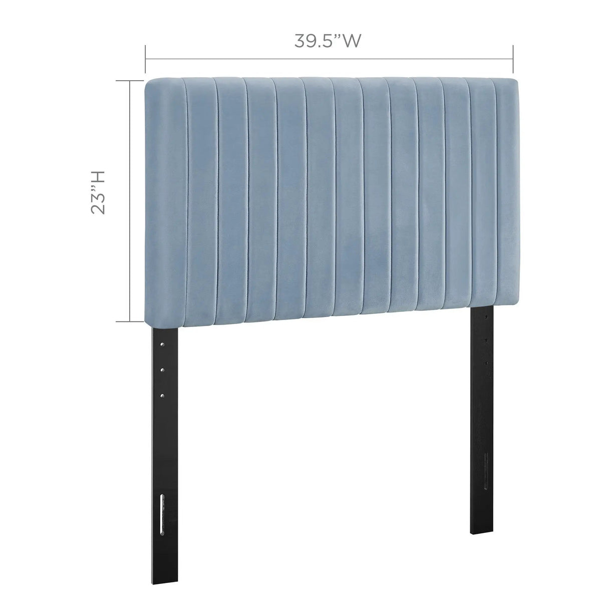 Keira Performance Velvet Twin Headboard by Modway by HouseOfZazla