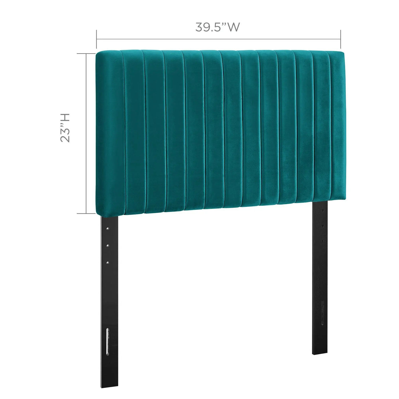 Keira Performance Velvet Twin Headboard by Modway by HouseOfZazla