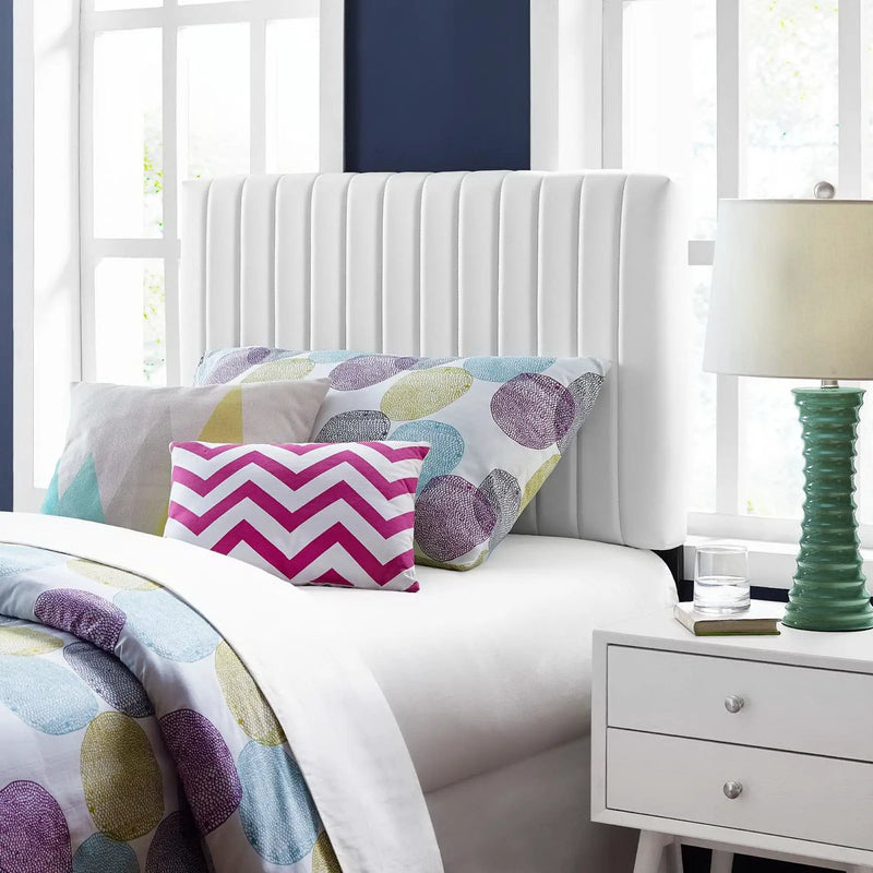 Keira Faux Leather Twin Headboard by Modway by HouseOfZazla