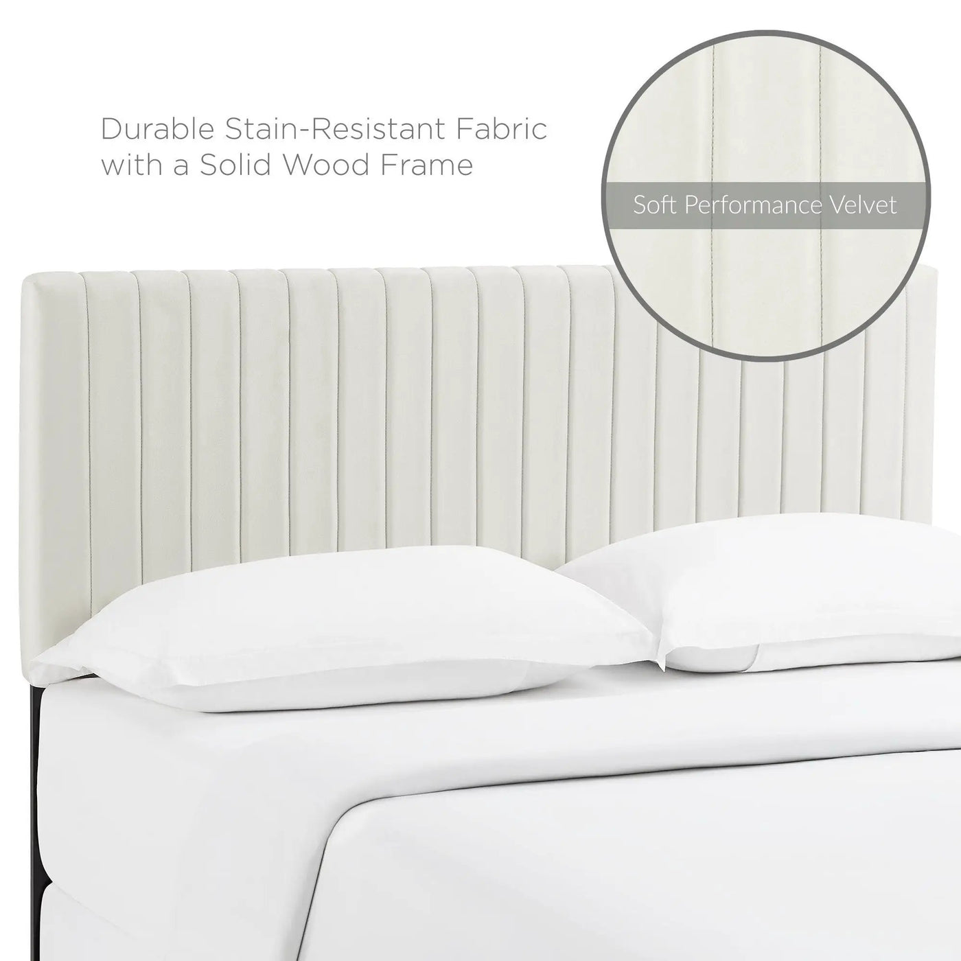 Keira Performance Velvet Full/Queen Headboard by Modway by HouseOfZazla