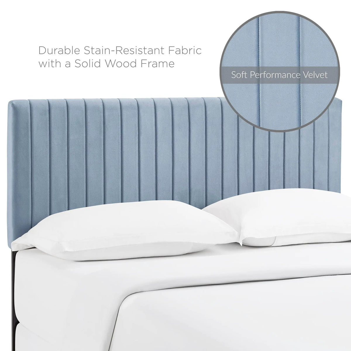 Keira Performance Velvet Full/Queen Headboard by Modway by HouseOfZazla