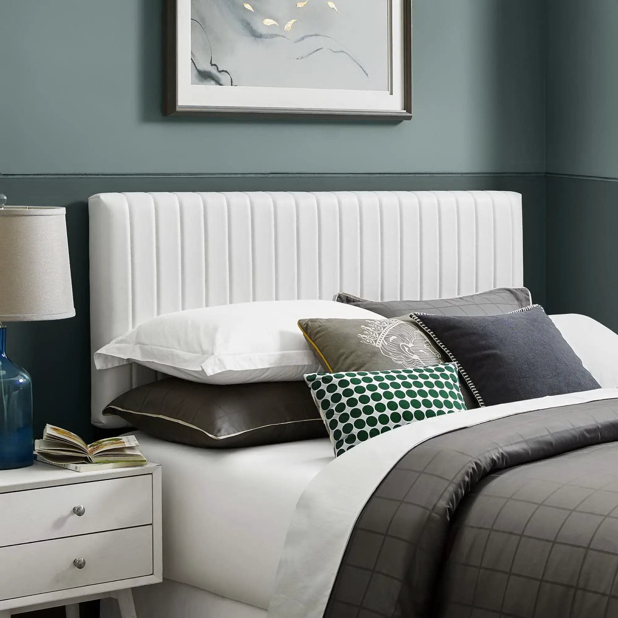 Keira Faux Leather Full/Queen Headboard by Modway by HouseOfZazla