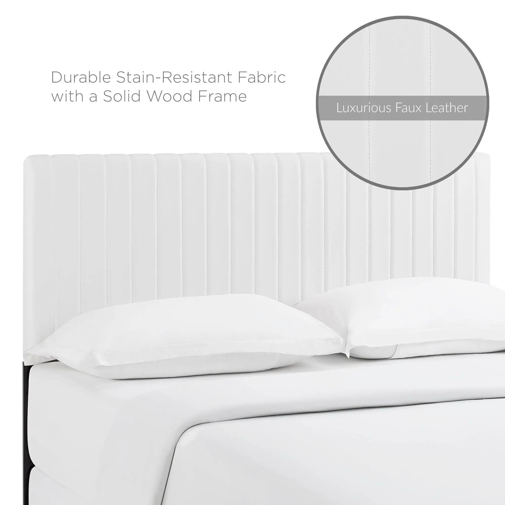 Keira Faux Leather Full/Queen Headboard by Modway by HouseOfZazla