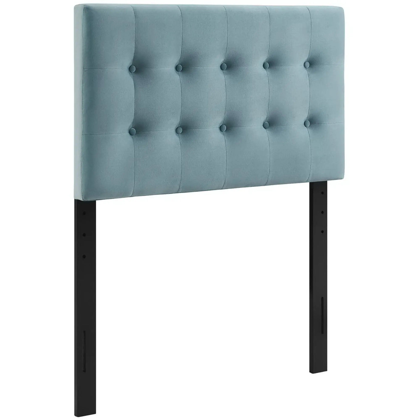 Emily Biscuit Tufted Performance Velvet Twin Headboard by HouseOfZazla