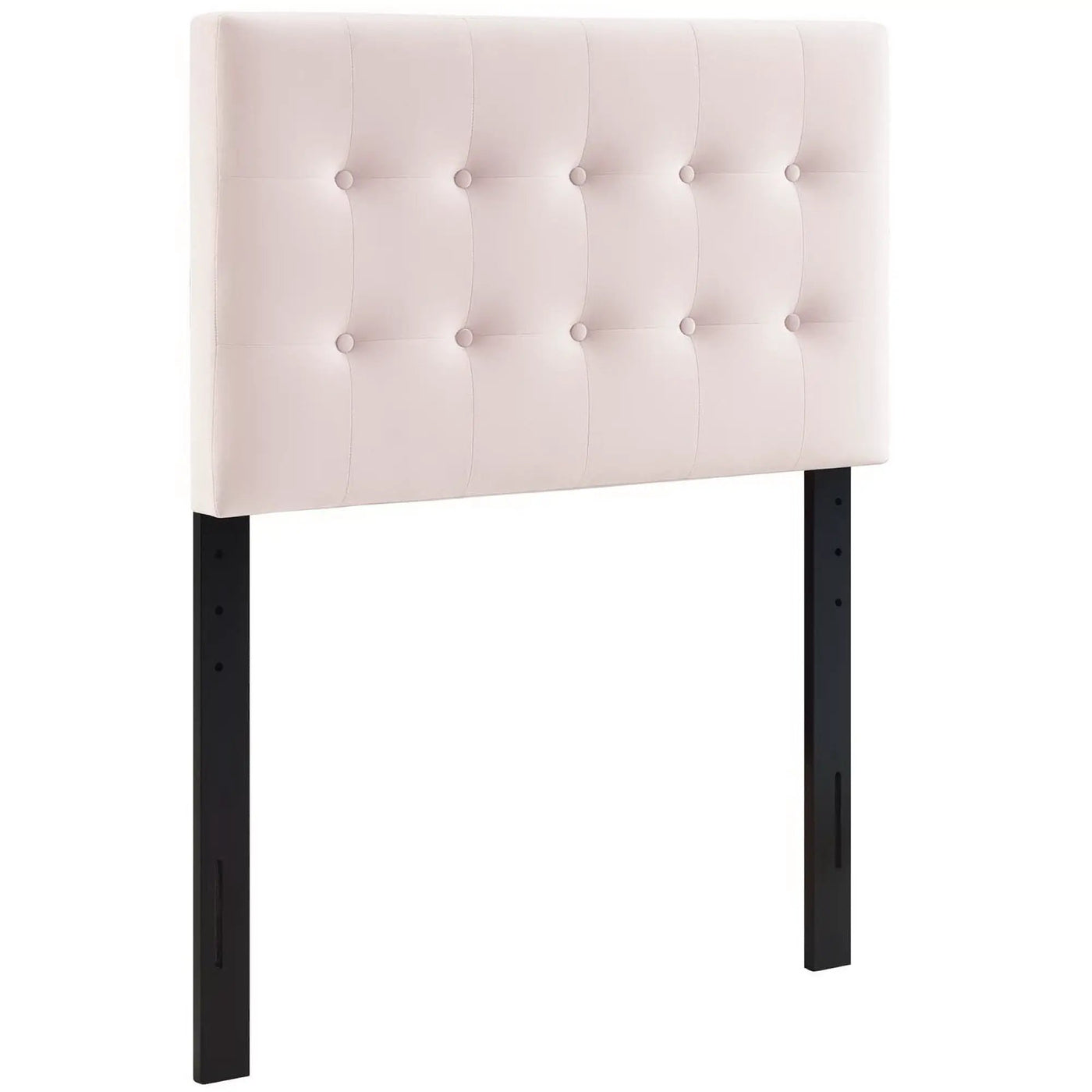 Emily Biscuit Tufted Performance Velvet Twin Headboard by HouseOfZazla