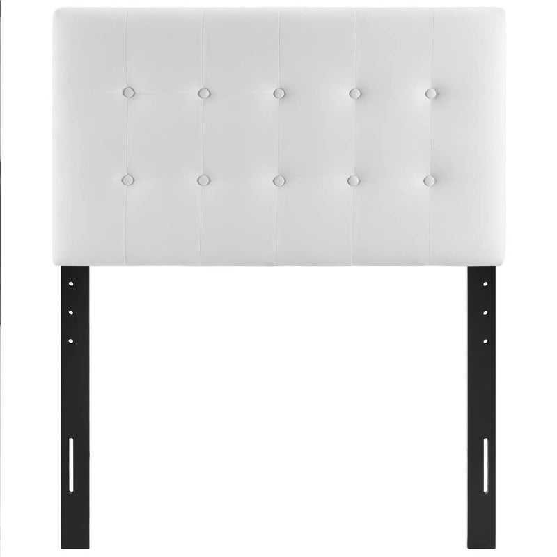 Emily Biscuit Tufted Performance Velvet Twin Headboard by HouseOfZazla