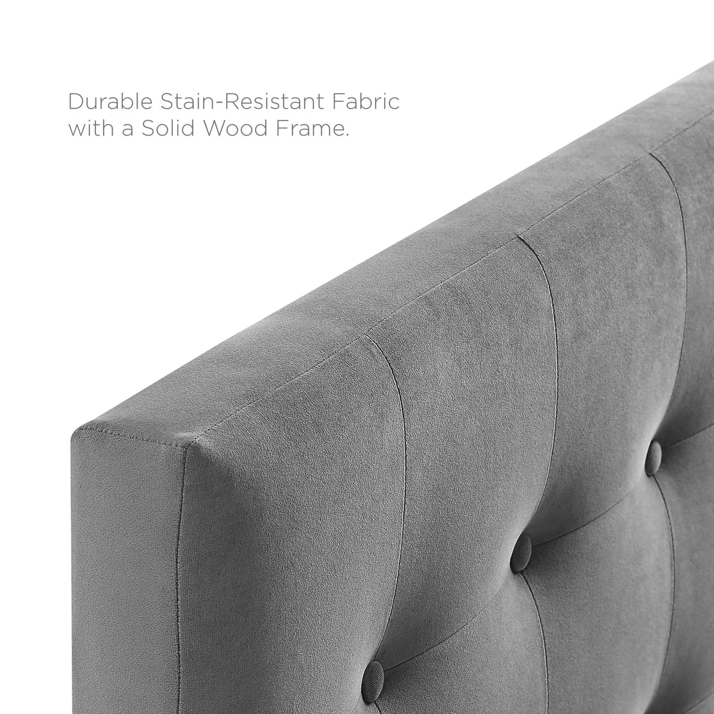 Emily Biscuit Tufted Performance Velvet Full Headboard by Modway by HouseOfZazla
