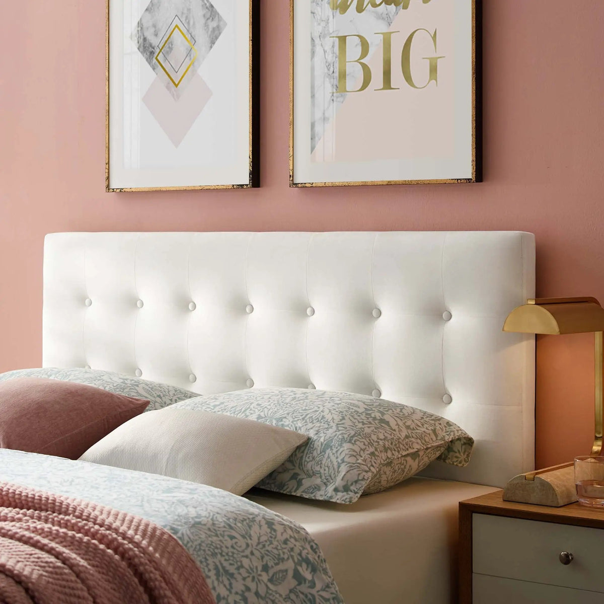 Emily Biscuit Tufted Performance Velvet Full Headboard by Modway by HouseOfZazla