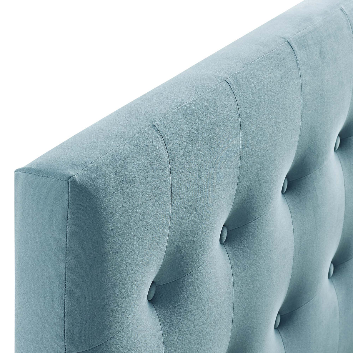 Emily Biscuit Tufted Performance Velvet Queen Headboard by Modway, photo 5 of 32