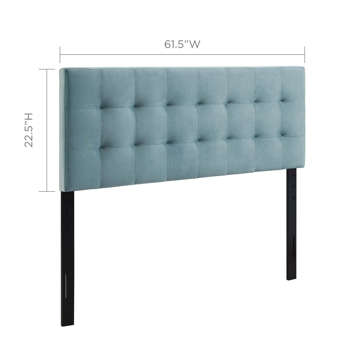 Lily Biscuit Tufted Performance Velvet Queen Headboard by Modway by HouseOfZazla