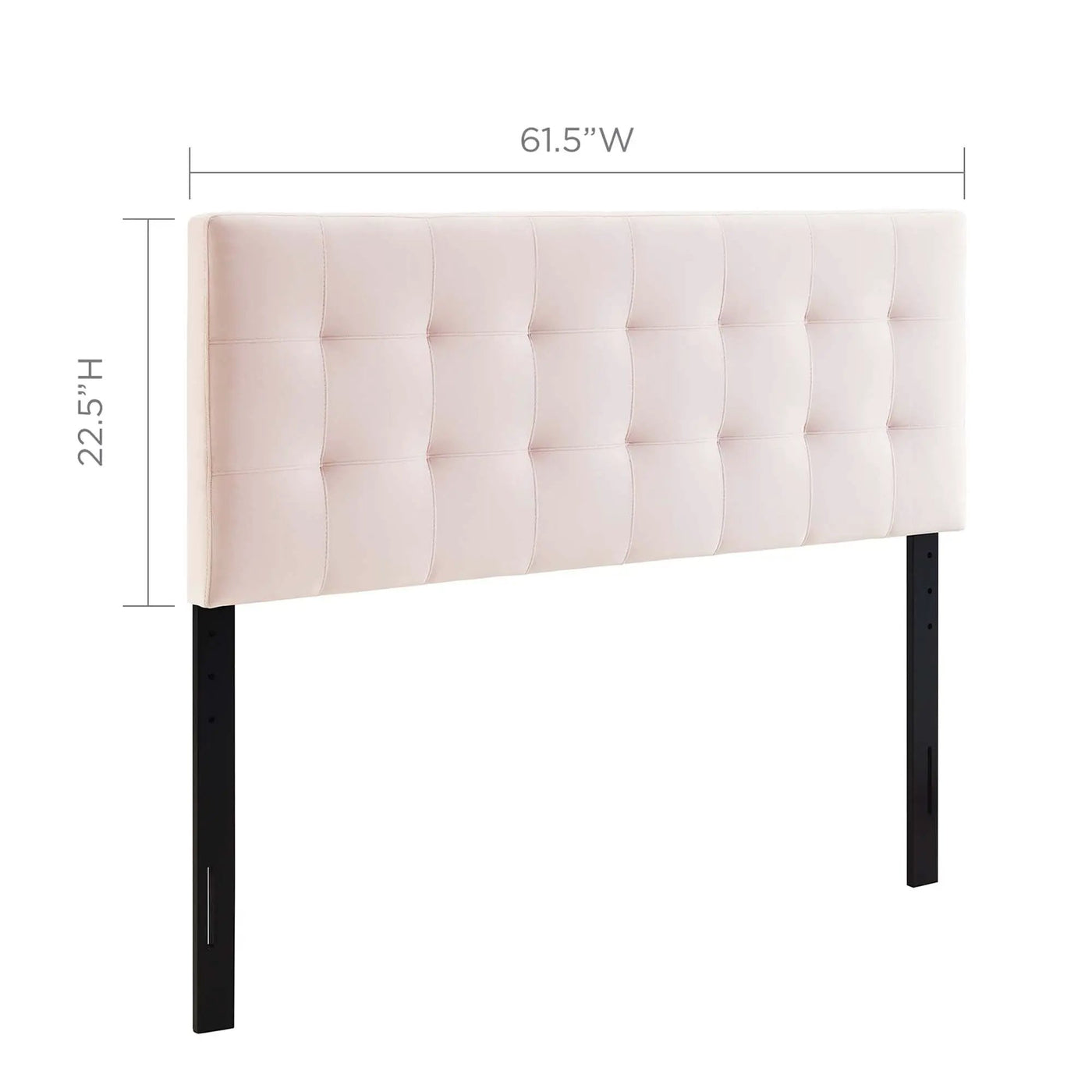 Lily Biscuit Tufted Performance Velvet Queen Headboard by Modway by HouseOfZazla