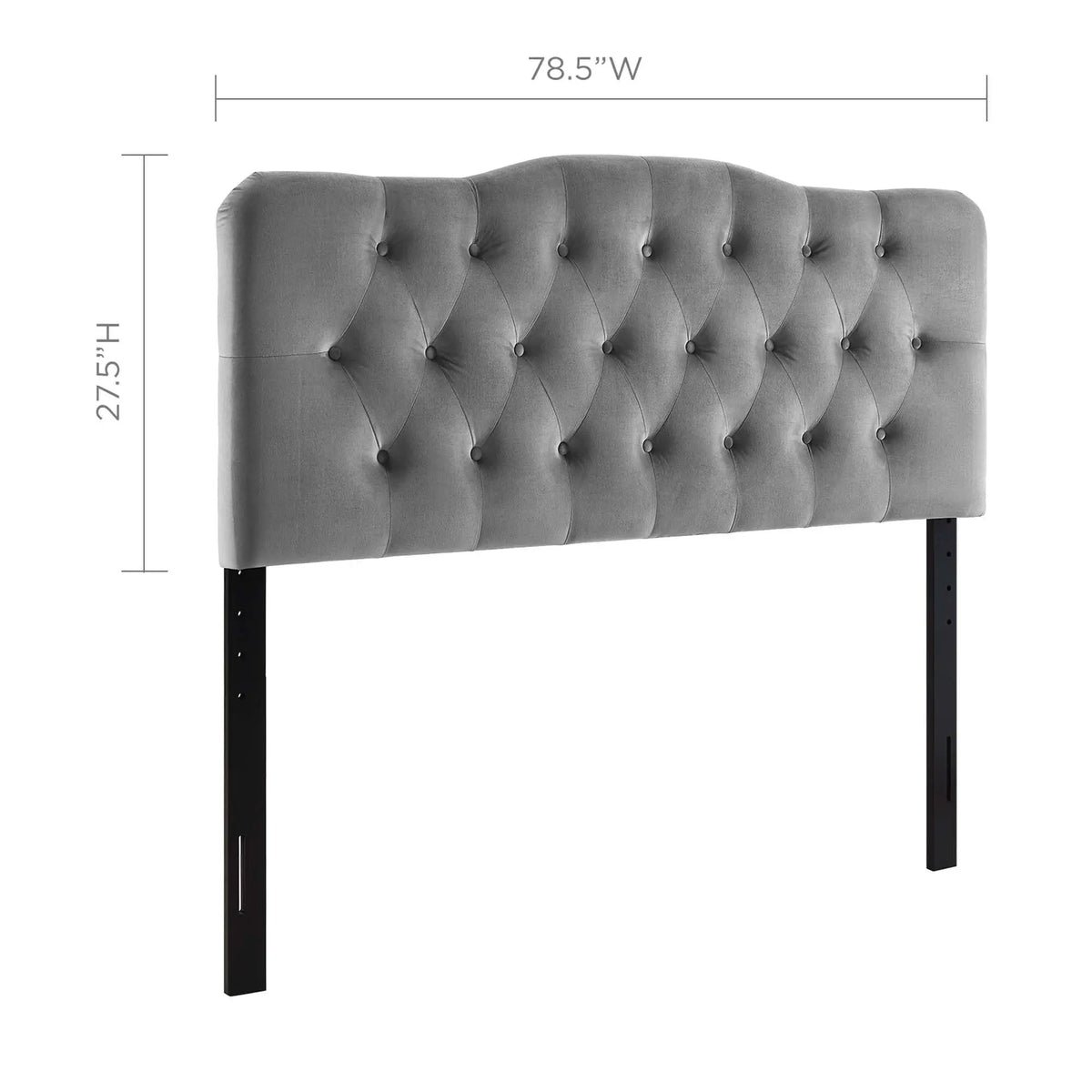Annabel Diamond Tufted Performance Velvet King Headboard by Modway by HouseOfZazla
