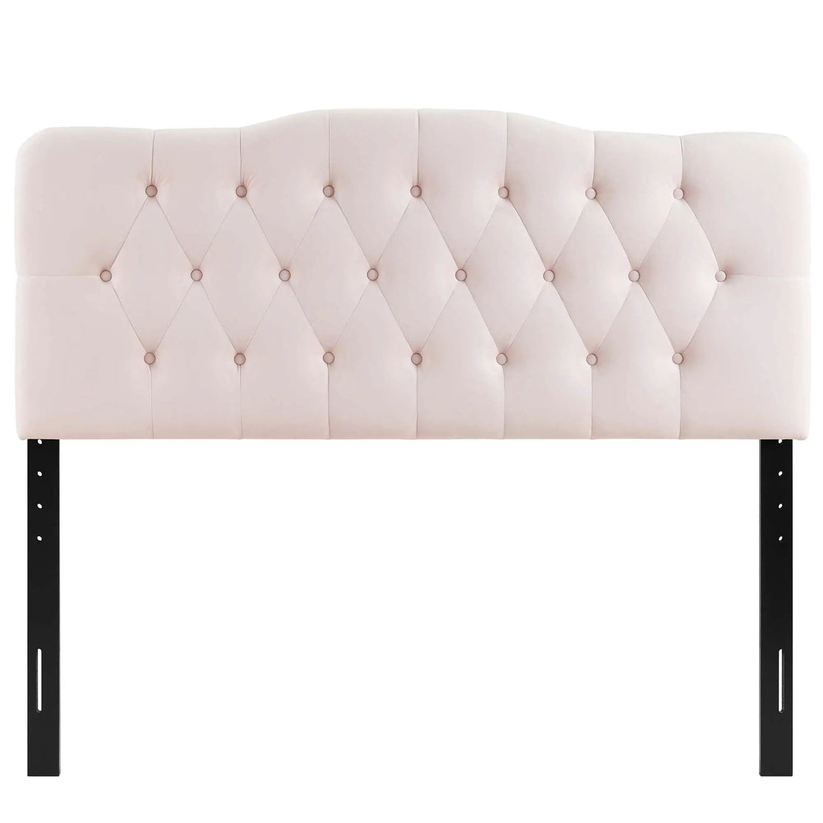 Annabel Diamond Tufted Performance Velvet Queen Headboard by HouseOfZazla