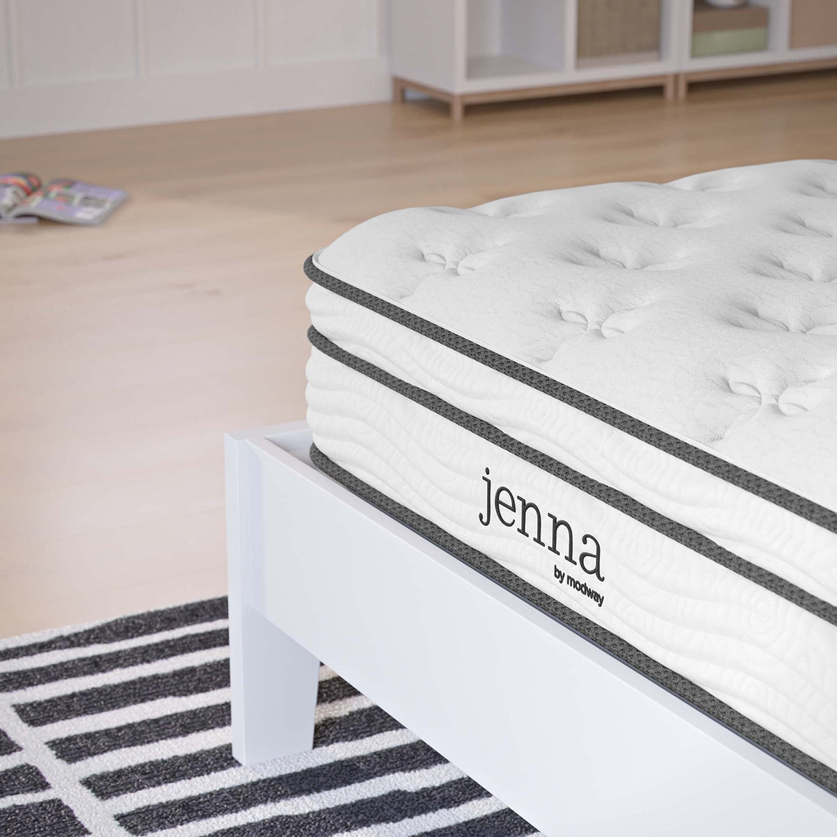 Jenna 8" Innerspring and Foam Mattress by Modway, photo 12 of 36