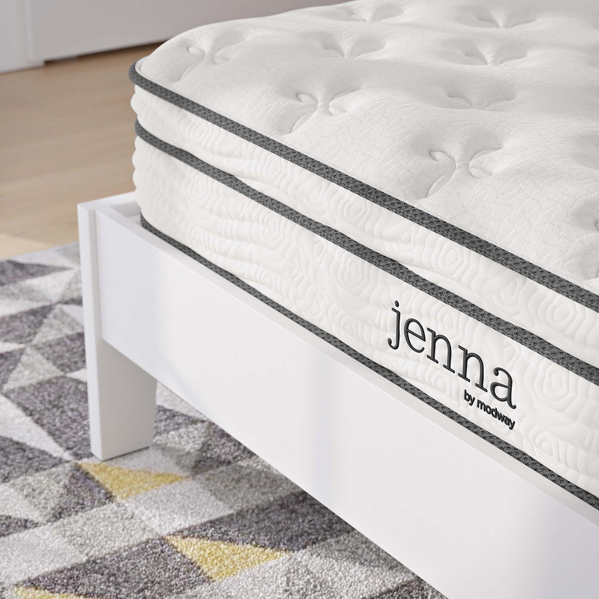 Jenna 8" Innerspring and Foam Mattress by Modway, photo 24 of 36