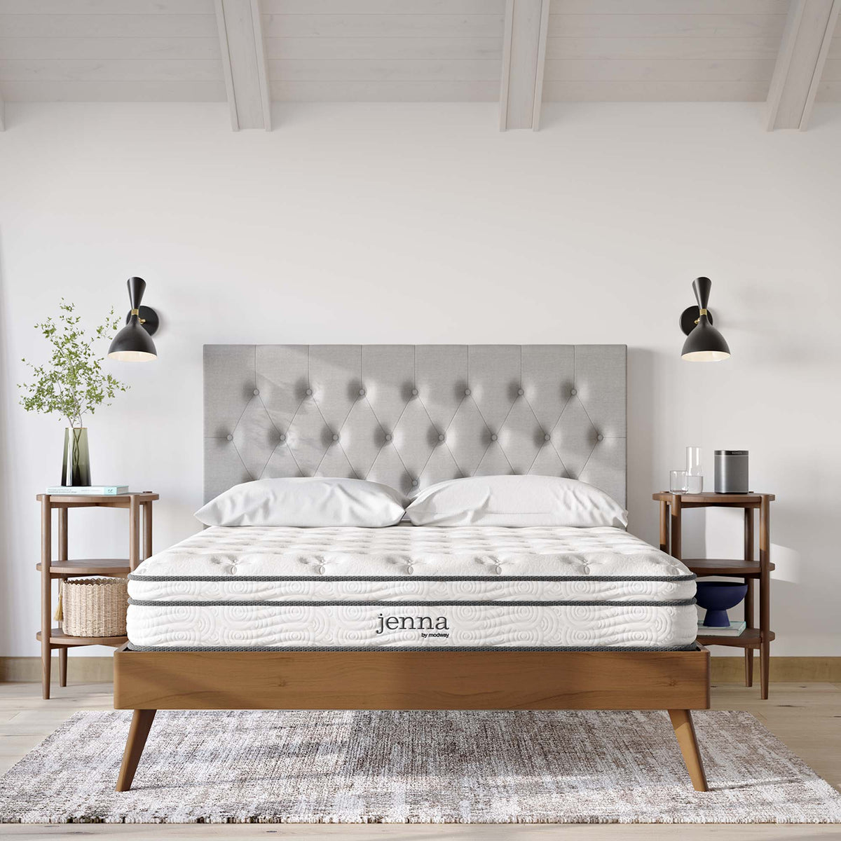 Jenna 8" Innerspring and Foam Mattress by Modway, photo 35 of 36