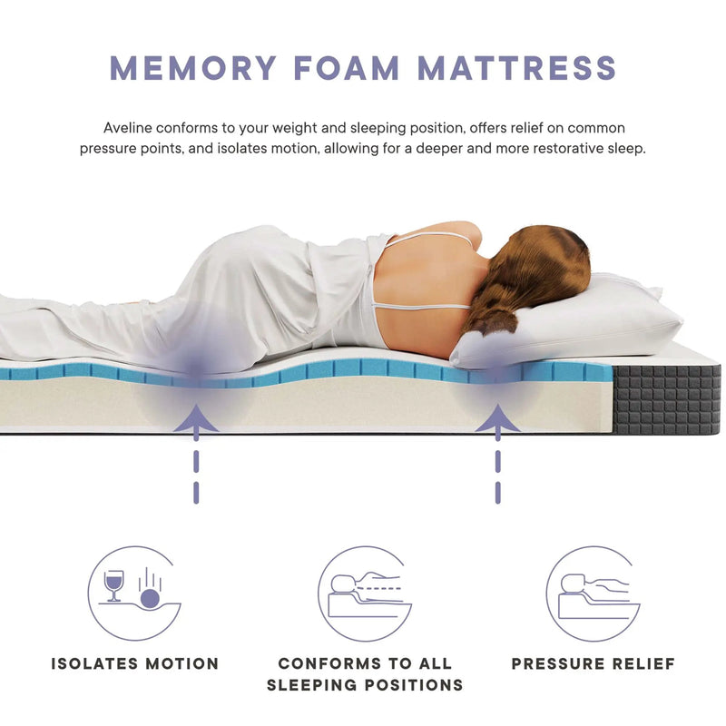 Aveline 6" Narrow Twin Mattress by Modway by HouseOfZazla