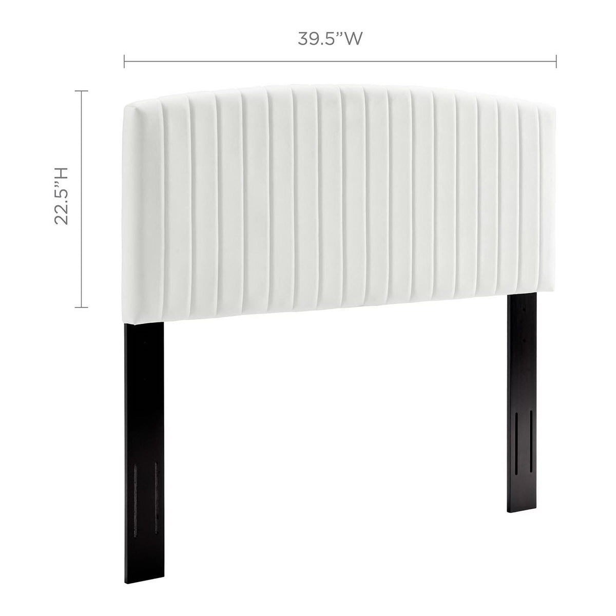 Rebecca Performance Velvet Twin Headboard by Modway by HouseOfZazla
