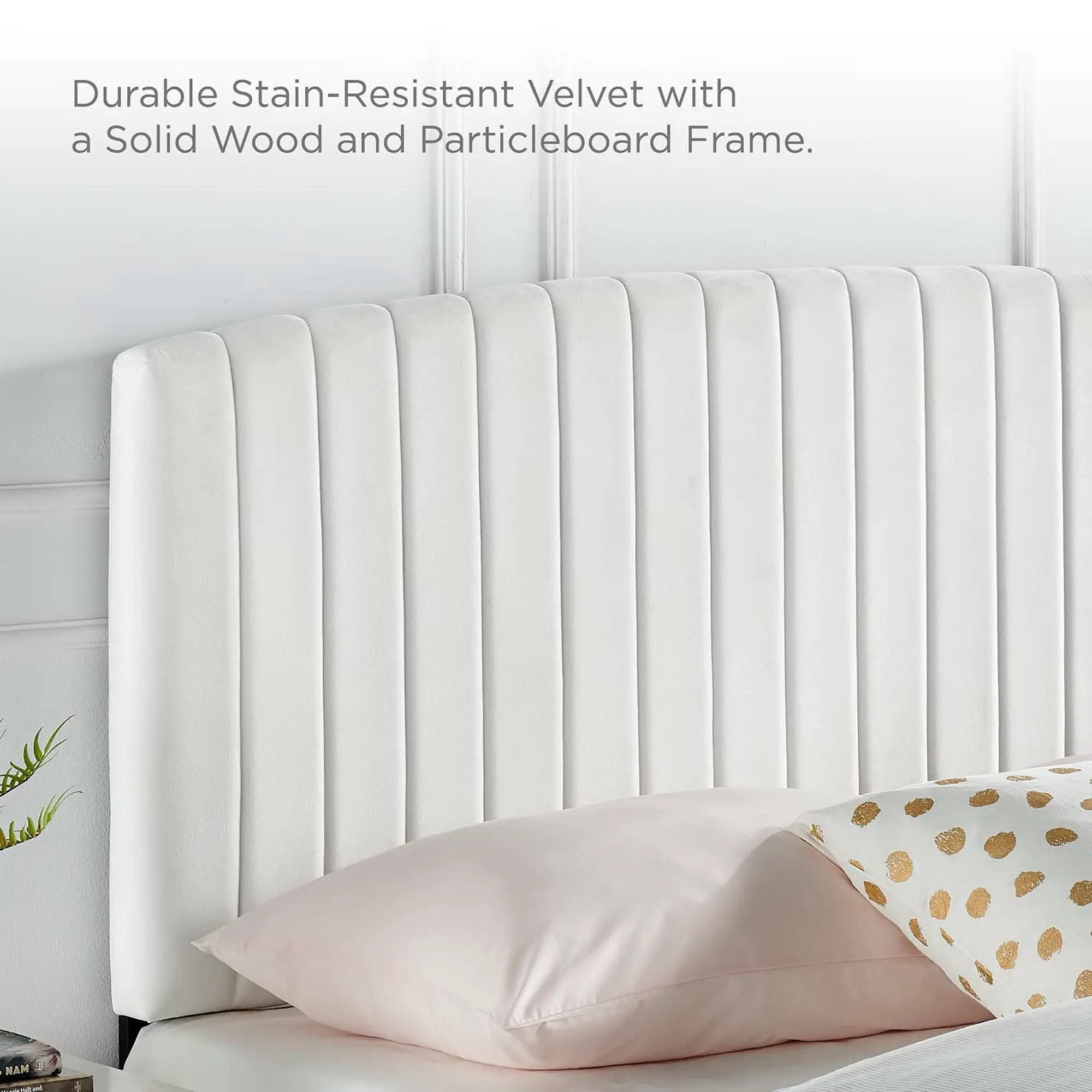 Rebecca Performance Velvet Twin Headboard by Modway by HouseOfZazla