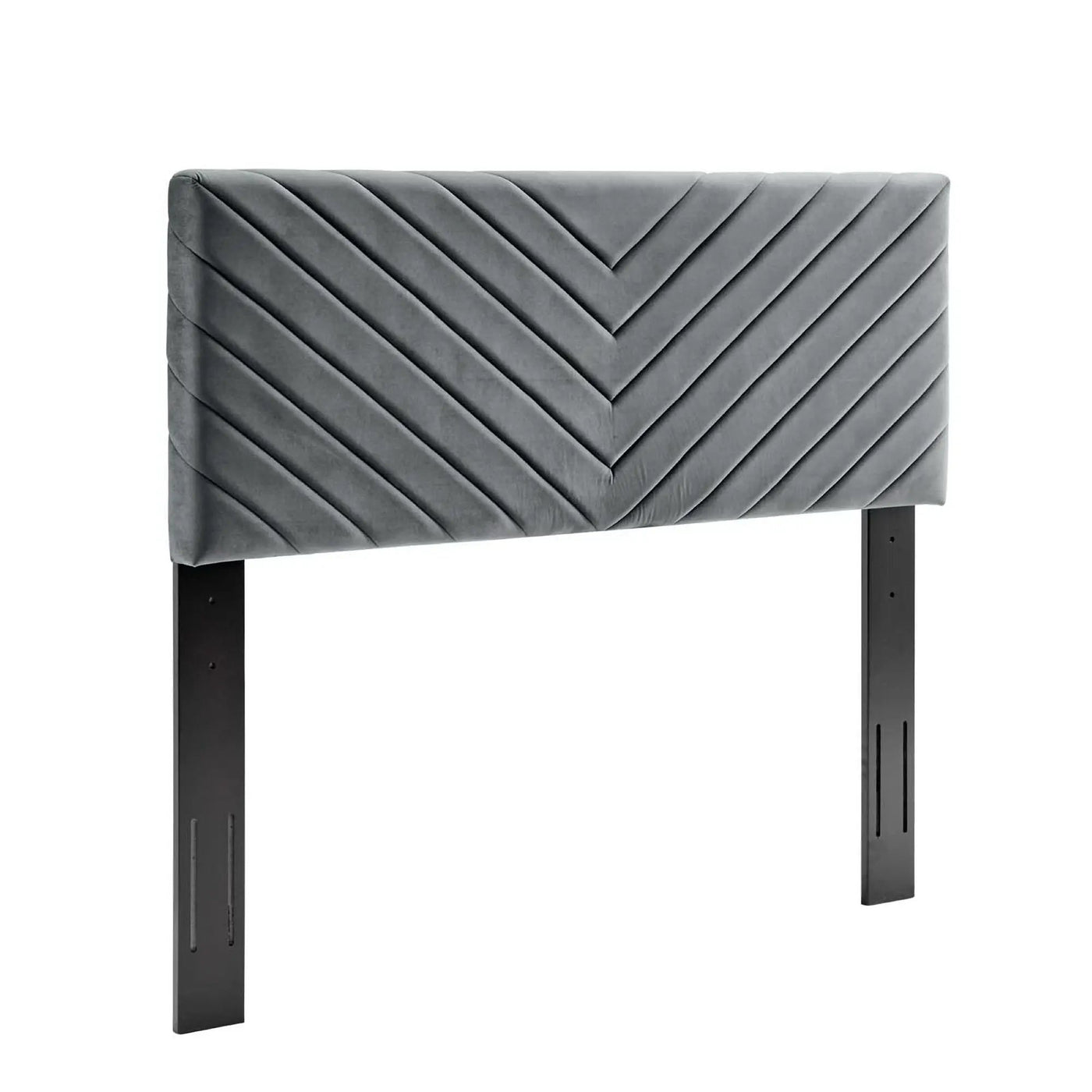 Alyson Angular Channel Tufted Performance Velvet Headboard by Modway by HouseOfZazla