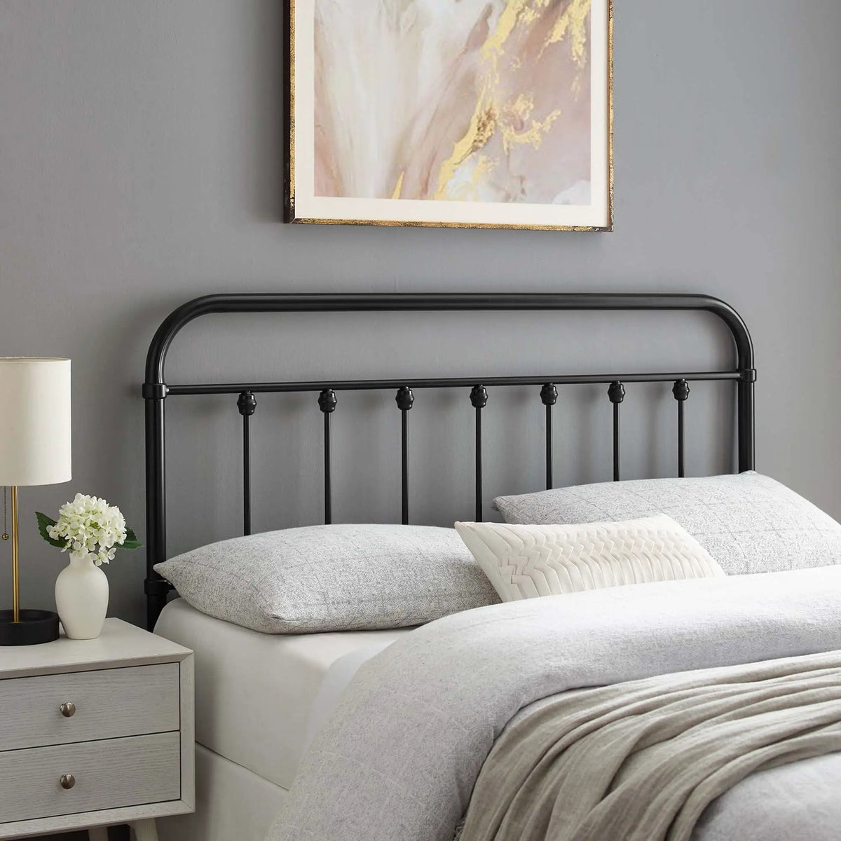 Sage Metal Twin Headboard by Modway by HouseOfZazla