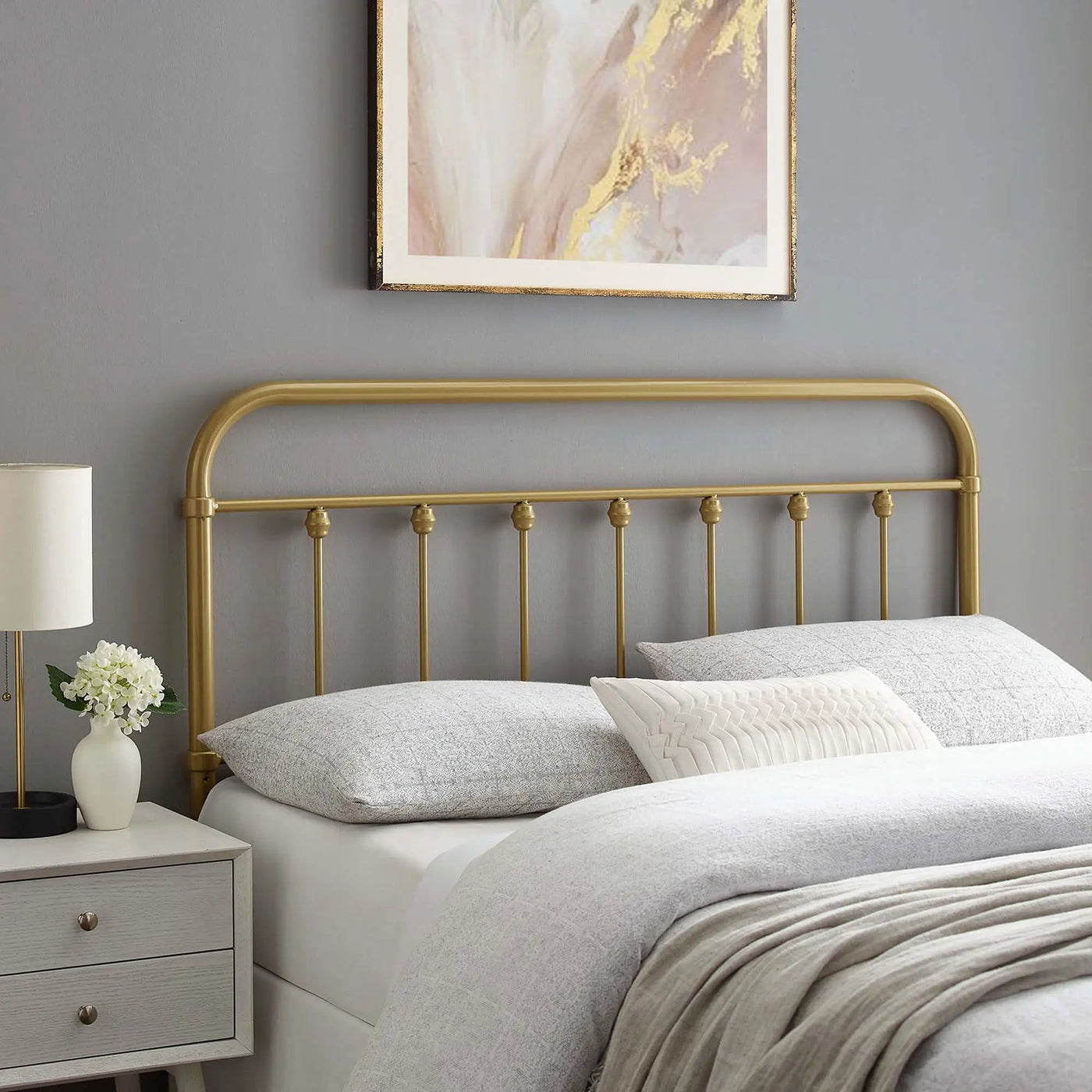 Sage Metal Twin Headboard by Modway by HouseOfZazla