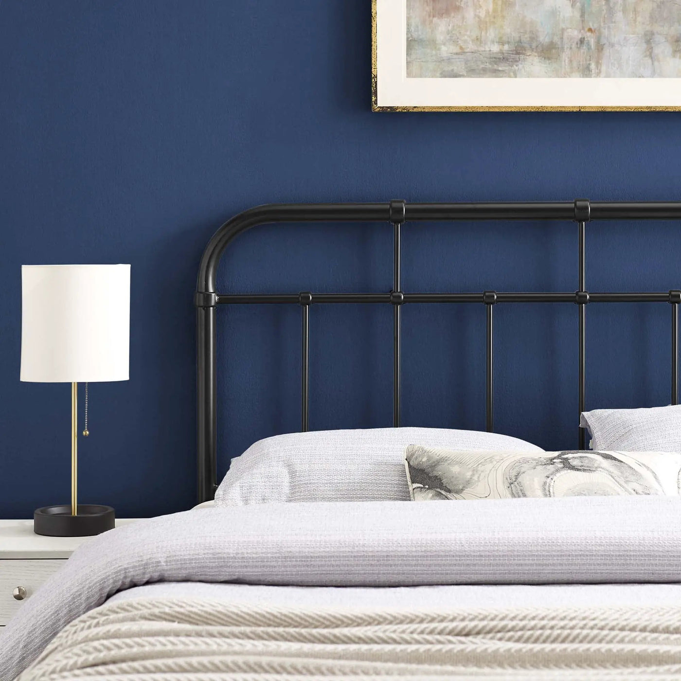 Alessia Metal Queen Headboard by Modway by HouseOfZazla