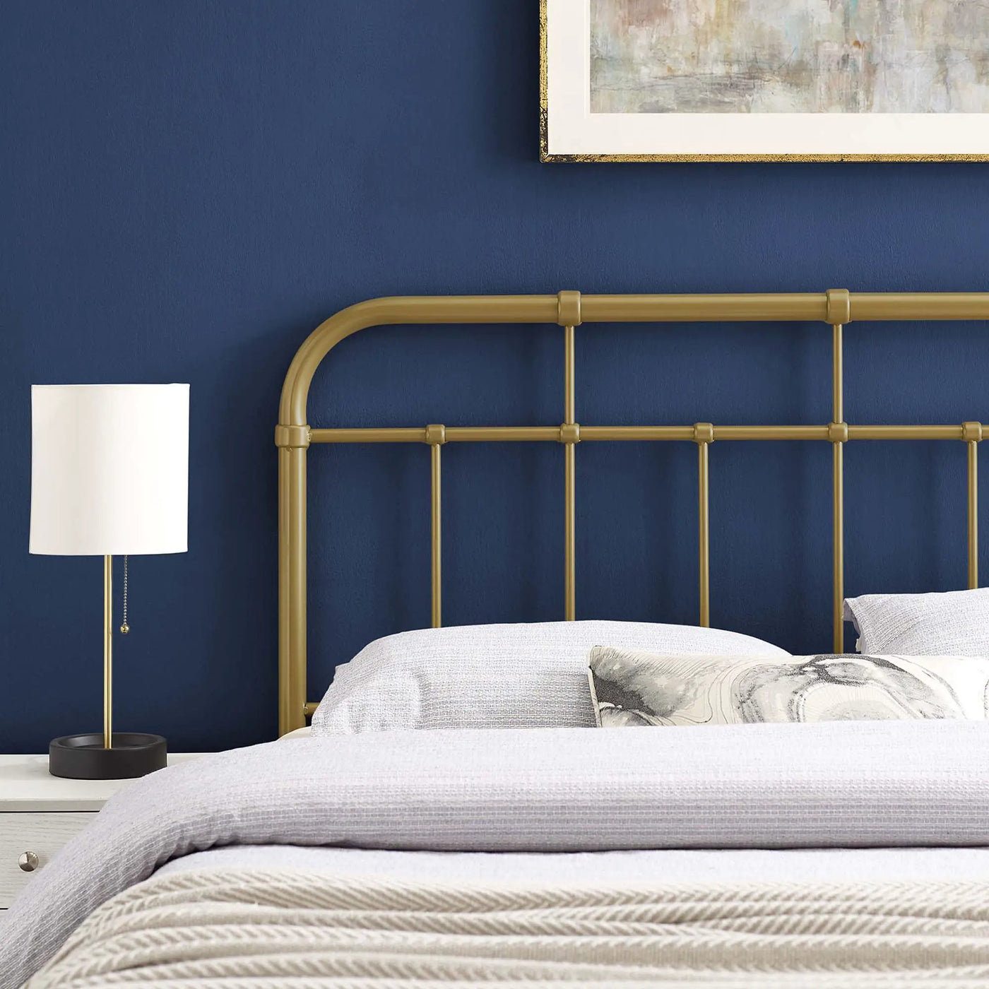 Alessia Metal Queen Headboard by Modway by HouseOfZazla