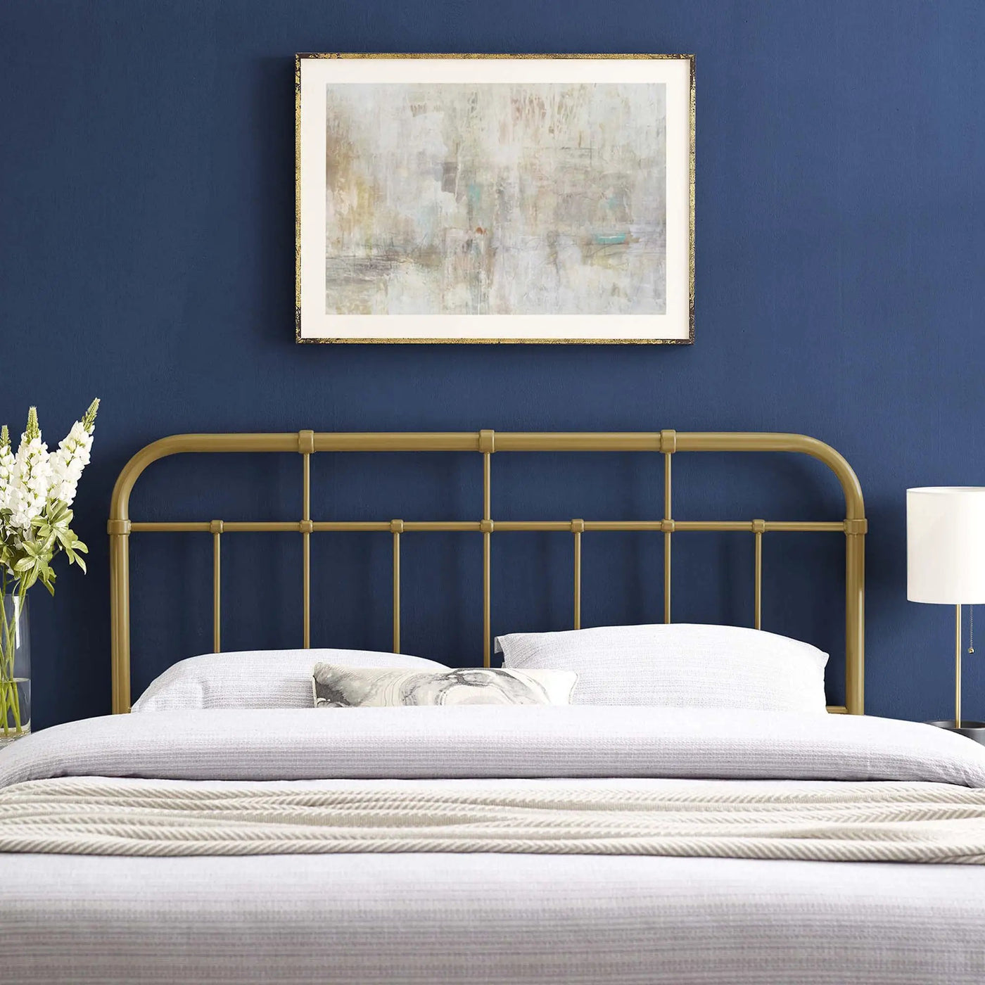 Alessia Metal Queen Headboard by Modway by HouseOfZazla