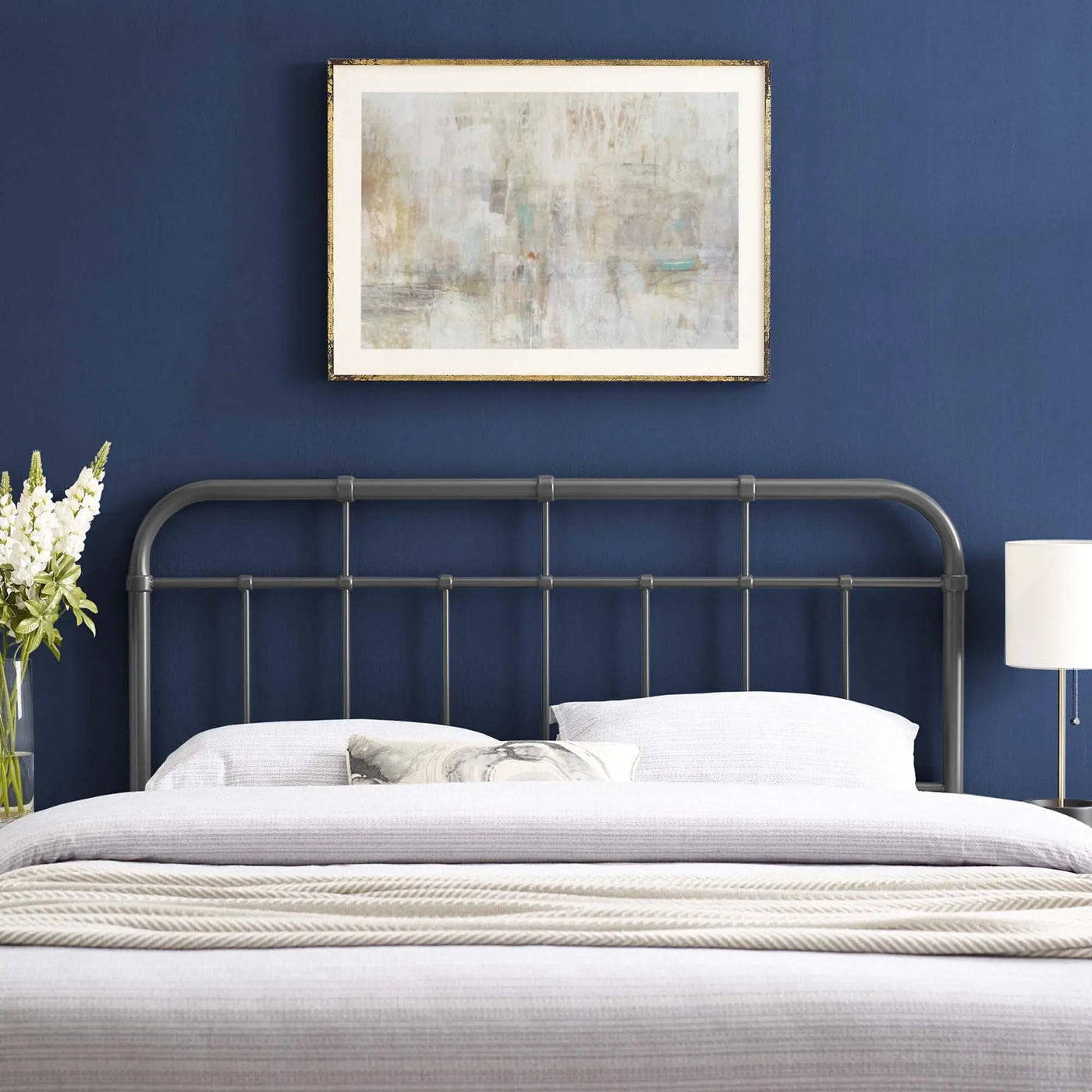Alessia Metal Queen Headboard by Modway by HouseOfZazla