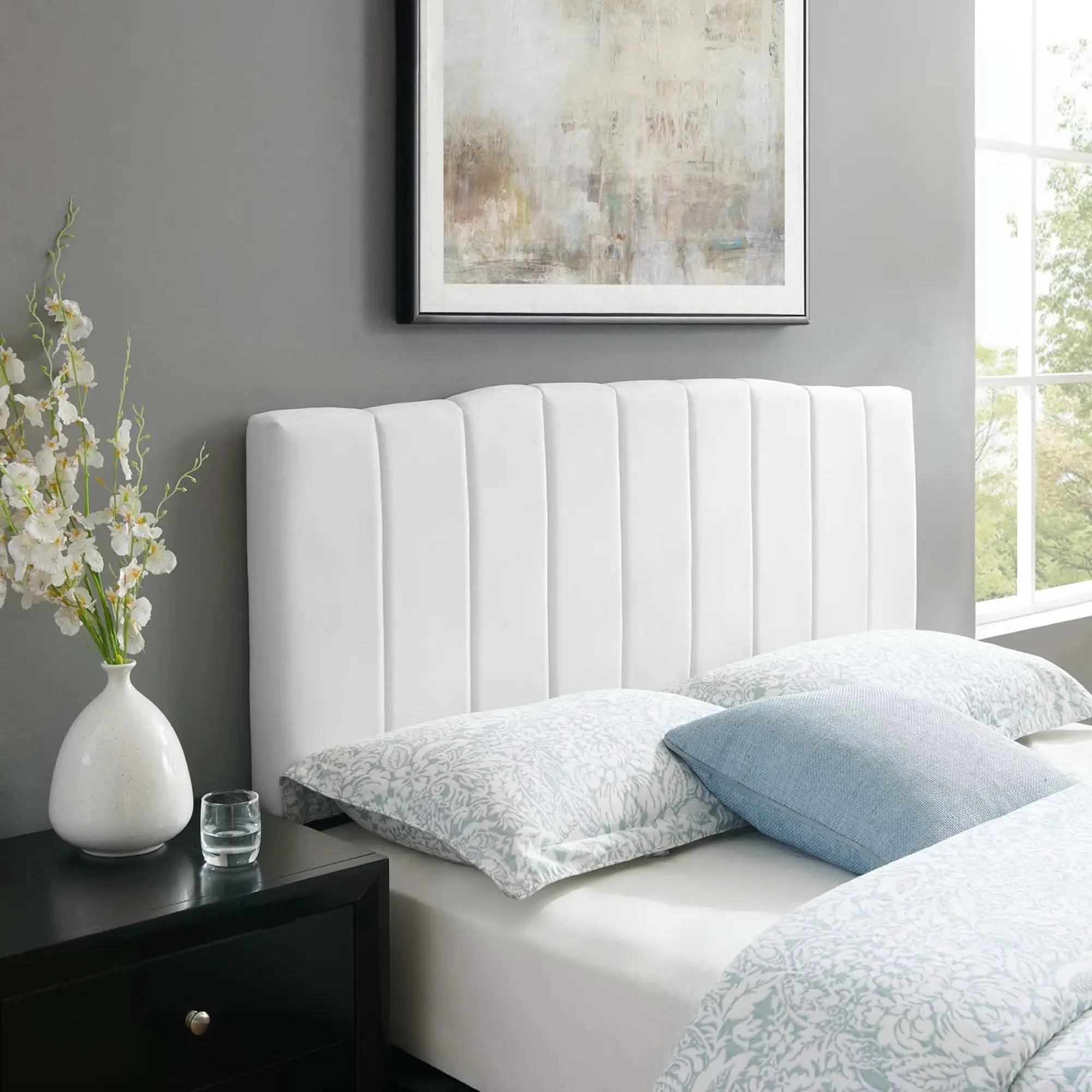 Camilla Channel Tufted Performance Velvet Full/Queen Headboard by Modway by HouseOfZazla