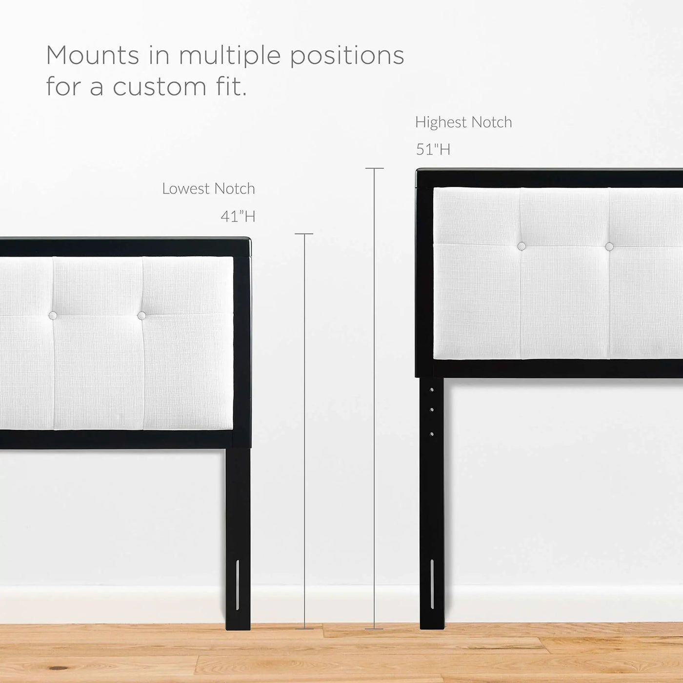 Draper Tufted Fabric and Wood Queen Headboard by Modway by HouseOfZazla