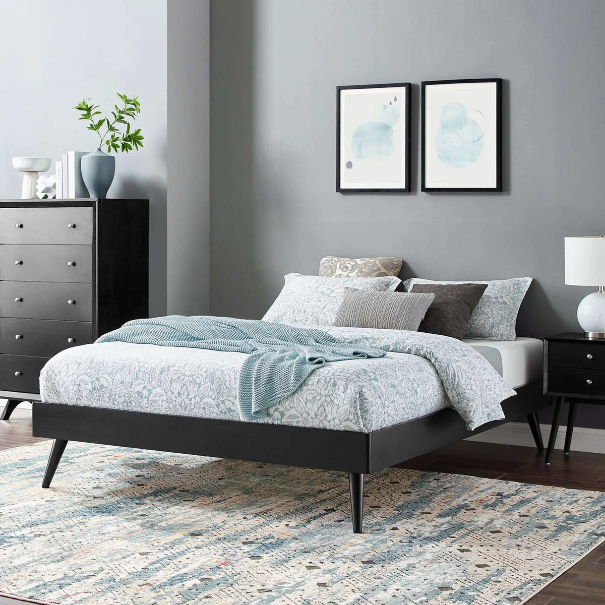 Margo Wood Full Platform Bed Frame by Modway by HouseOfZazla