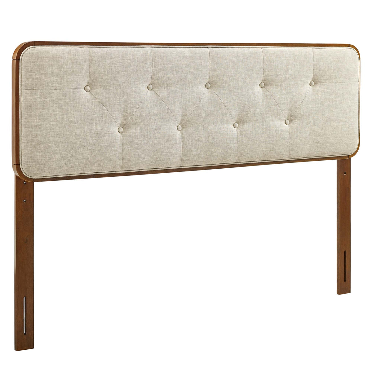 Collins Tufted Fabric and Wood Headboard by Modway
