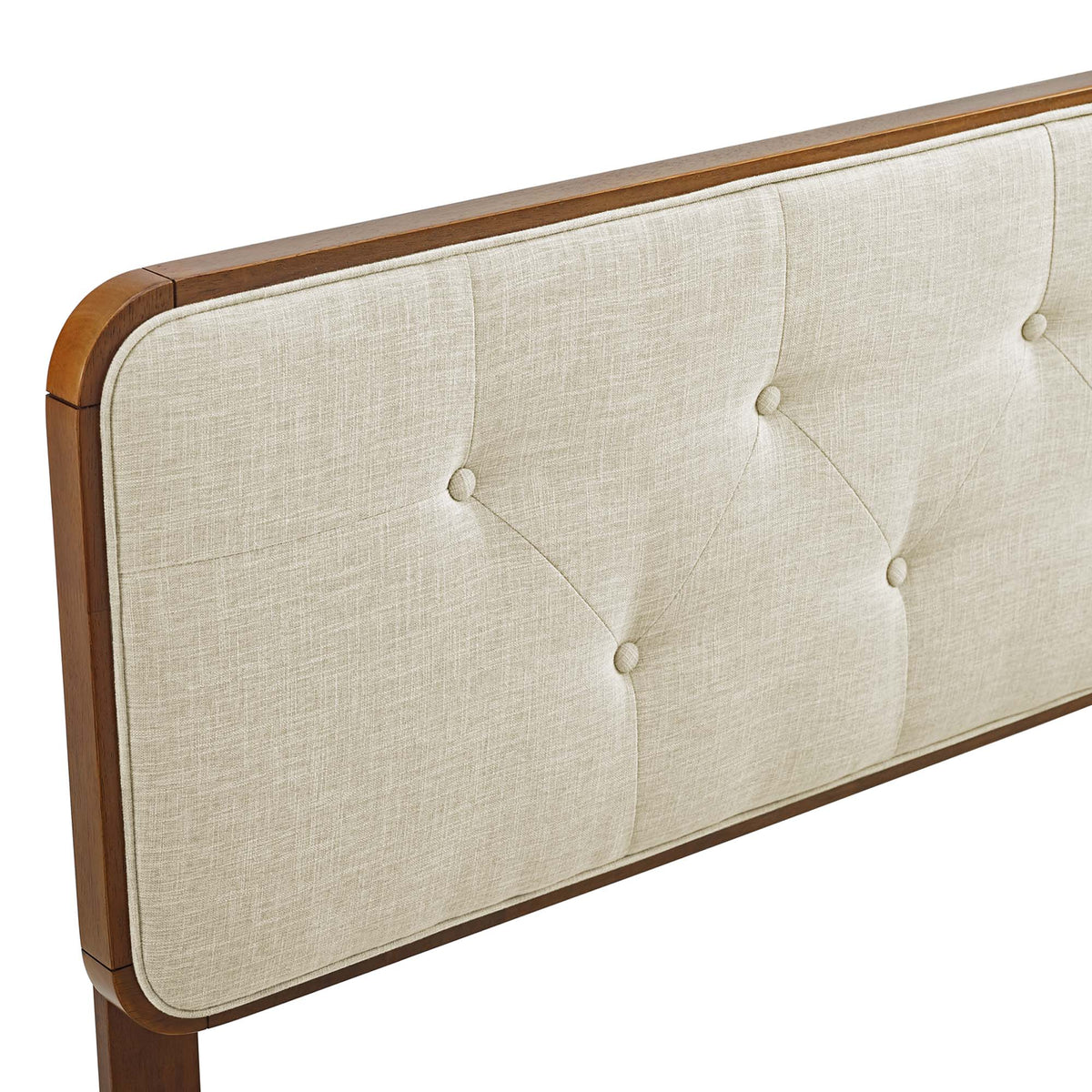 Collins Tufted Fabric and Wood Headboard by Modway, photo 5 of 43