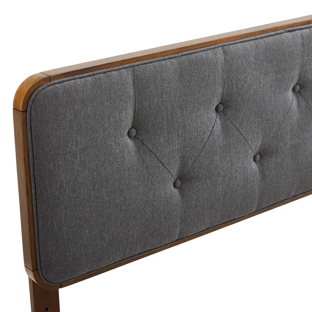 Collins Tufted Fabric and Wood Headboard by Modway, photo 14 of 43
