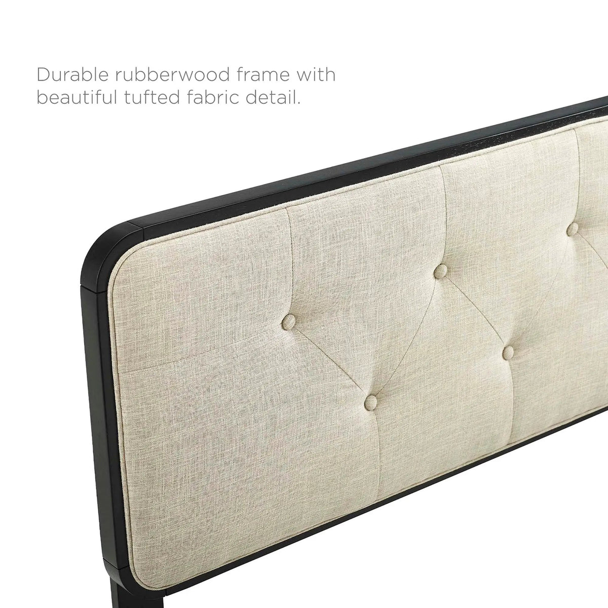 Collins Tufted Fabric and Wood Full Headboard by Modway by HouseOfZazla