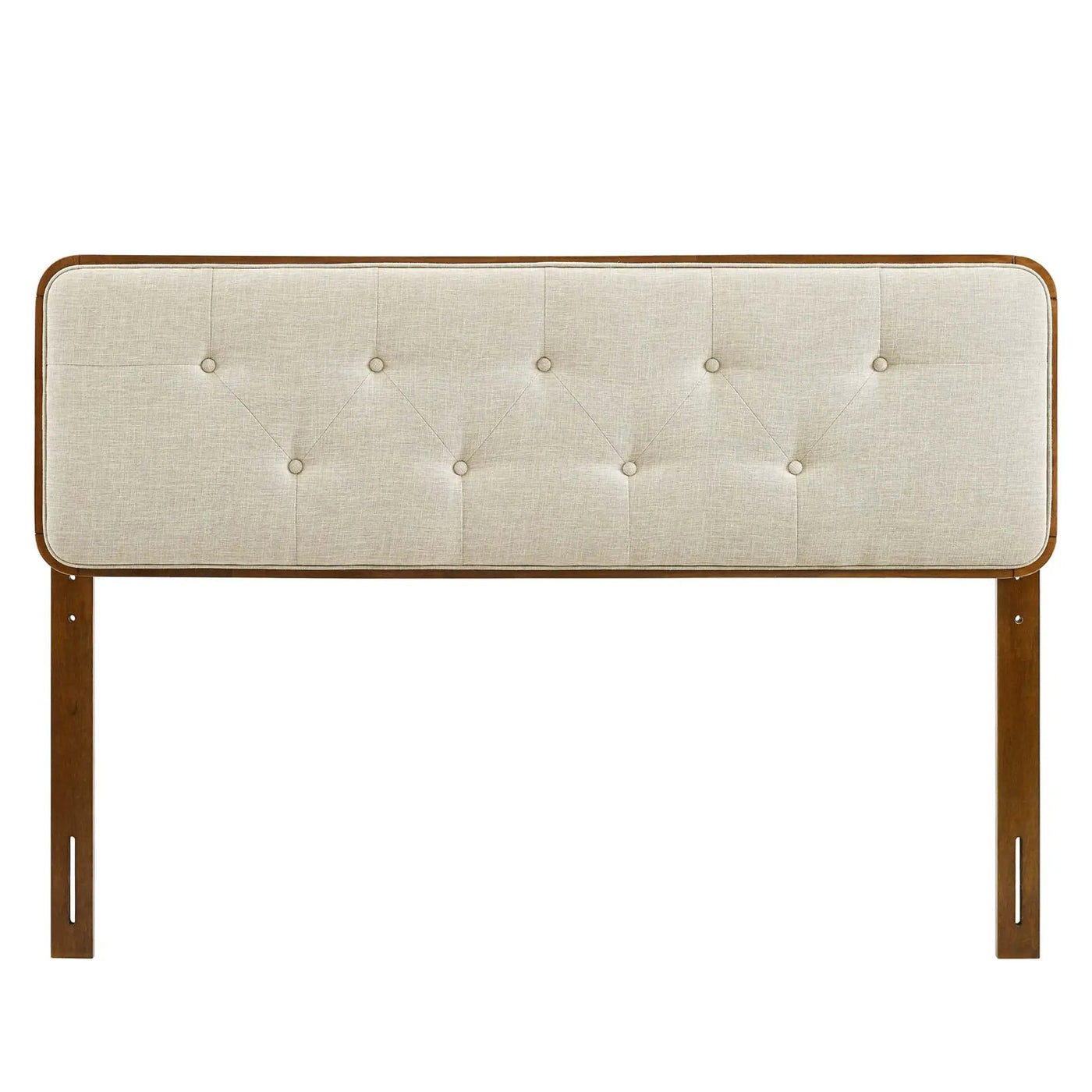Collins Tufted Fabric and Wood Full Headboard by Modway by HouseOfZazla