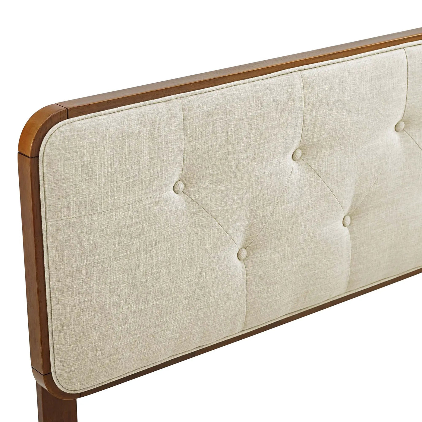 Collins Tufted Fabric and Wood Full Headboard by Modway by HouseOfZazla