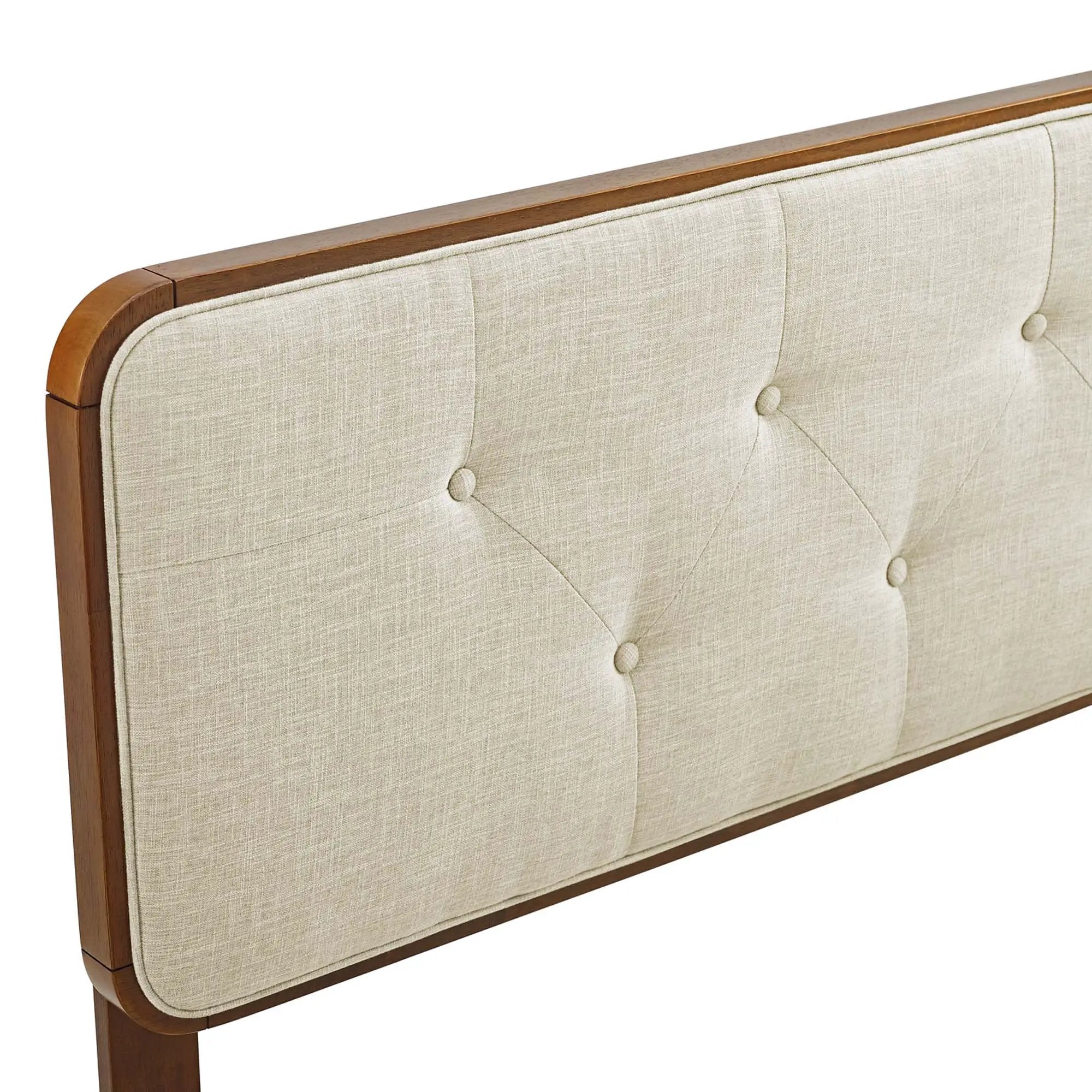 Collins Tufted Fabric and Wood Full Headboard by Modway by HouseOfZazla